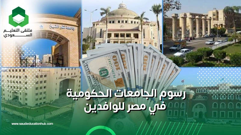 رسوم الجامعات الحكومية في مصر للوافدين