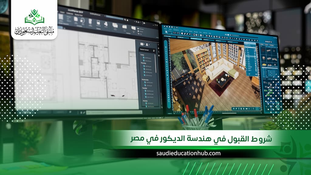 شروط القبول في هندسة الديكور في مصر