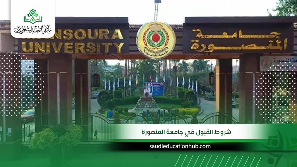 شروط القبول في جامعة المنصورة للوافدين والسعوديين 2027