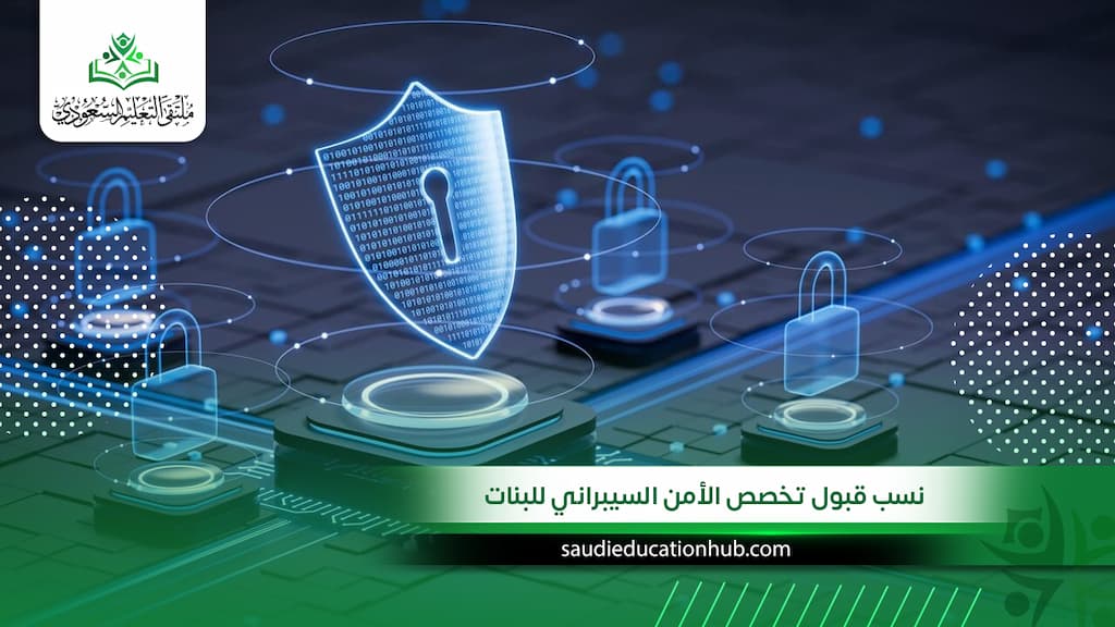 نسب قبول تخصص الأمن السيبراني للبنات | اعرف فرص قبولك