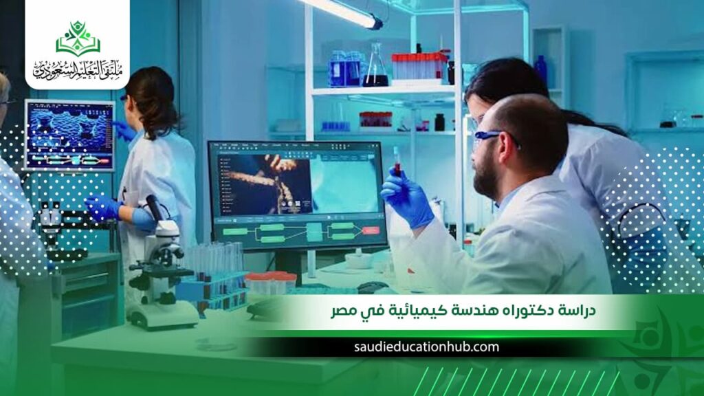 دراسة دكتوراه هندسة كيميائية في مصر